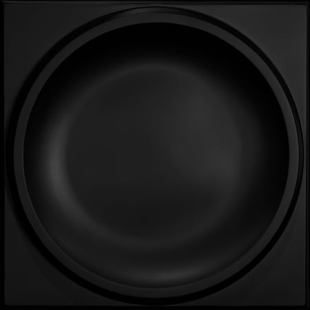 Ceilume Regency 2ft x 2ft Black Ceiling Tile V1-REGNCY-22BKO